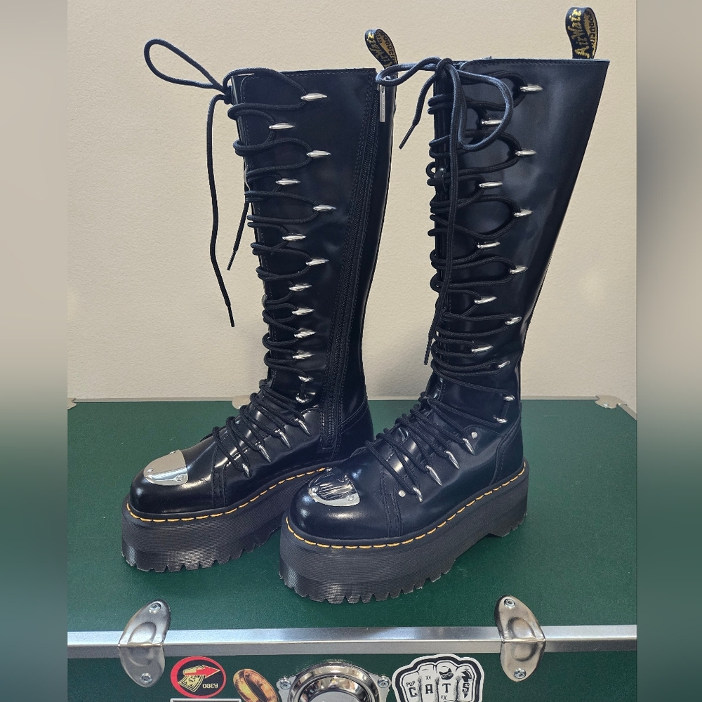 Never Worn Platform Doc Martens